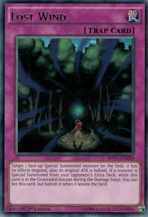 Lost Wind [MP17-EN220] Rare - for just $0.15! 
