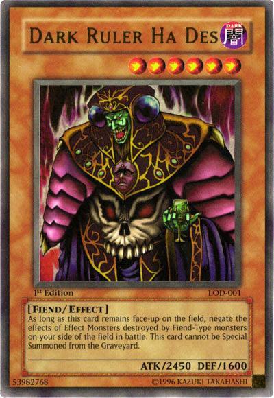 Dark Ruler Ha Des [LOD-001] Ultra Rare - for just $1.70! 