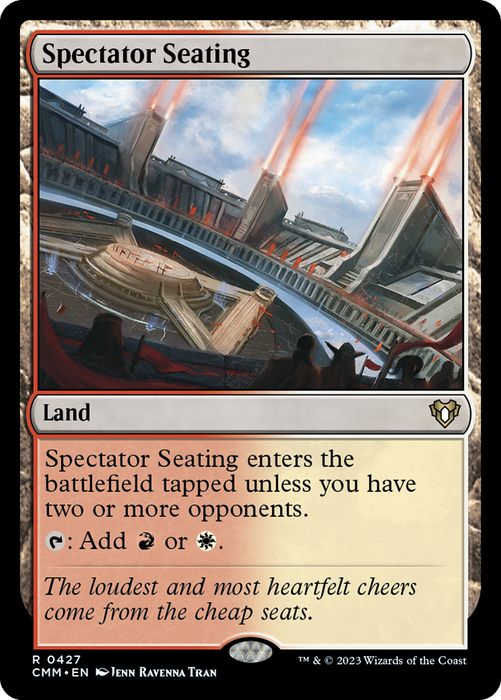 Spectator Seating (CMM-427) - Commander Masters - for just $5.07! 