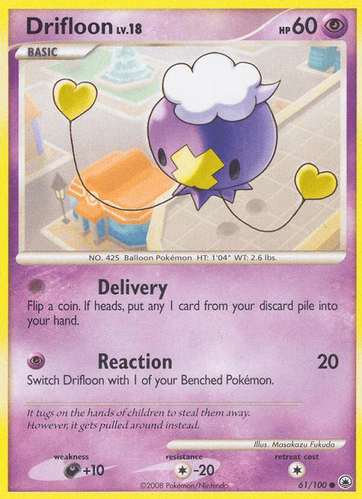Drifloon (61/100) [Diamond & Pearl: Majestic Dawn] - for just $0.20! 