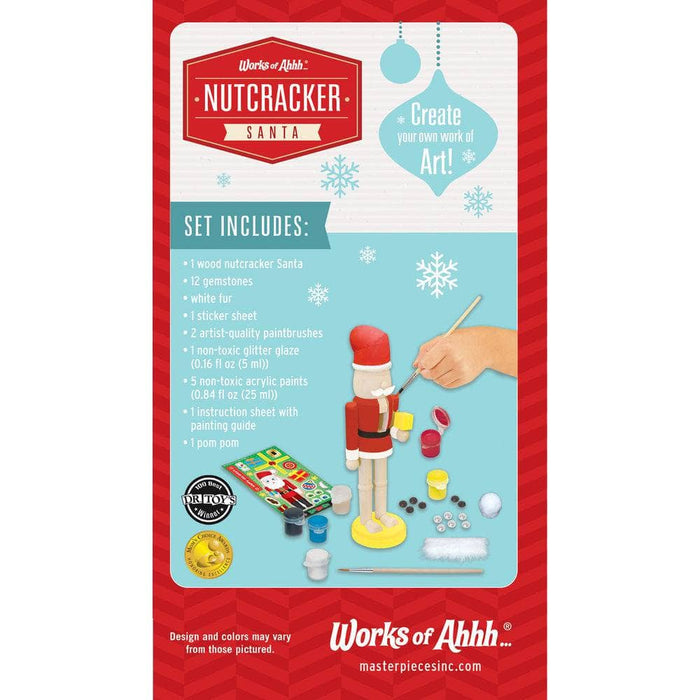 Nutcracker Santa Wood Paint Set - for just $16.99! 