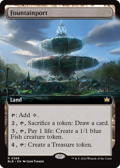 Fountainport (BLB-368) - Bloomburrow: (Extended Art) - for just $1.18! 