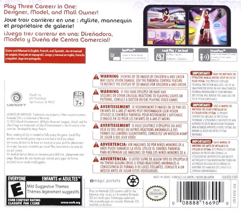 Imagine: Fashion Life – Nintendo 3DS (3DS) - for just $3.99! 