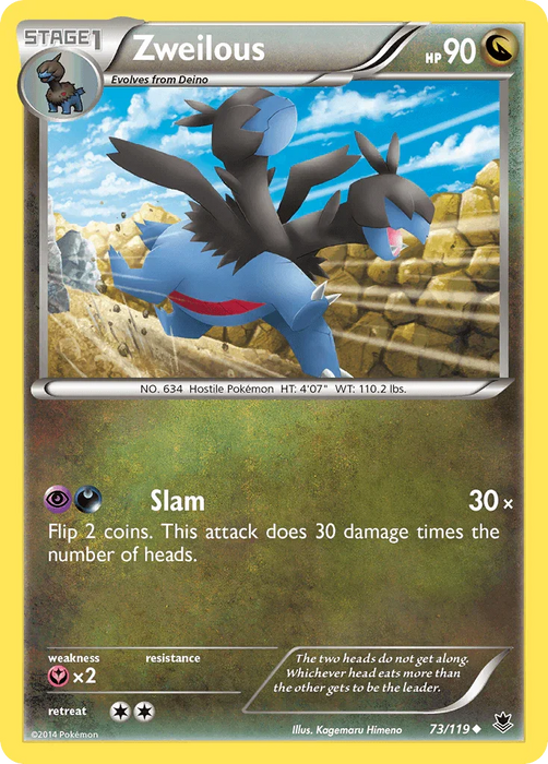 Zweilous (73/119) [XY: Phantom Forces] - for just $0.10! 