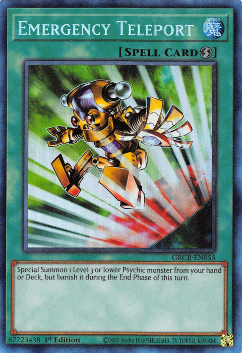 Emergency Teleport [GRCR-EN055] Collector's Rare - for just $2.45! 