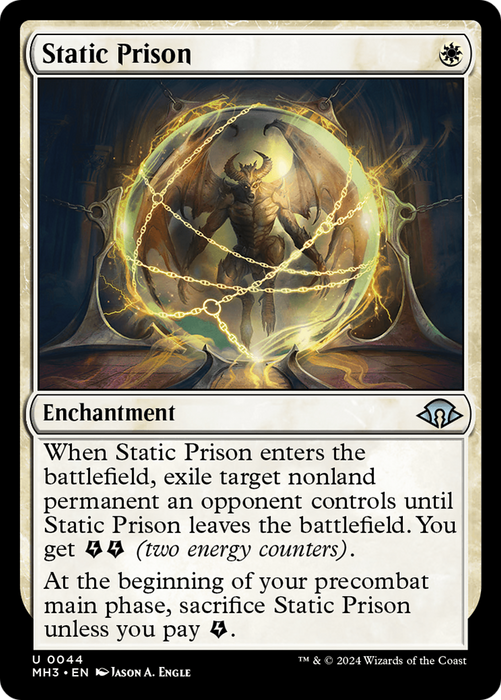 Static Prison (MH3-044) - Modern Horizons 3 - for just $0.07! 