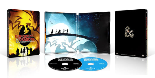 Dungeons & Dragons: Honor Among Thieves - Limited Edition Steelbook (4K Ultra HD + Blu-ray + Digital) - for just $42.99! 