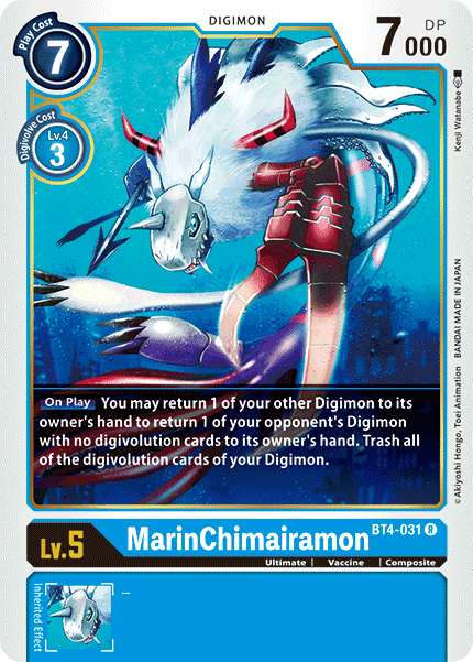 MarinChimairamon [BT4-031] [Great Legend] - Just $0.09! Shop now at Retro Gaming of Denver