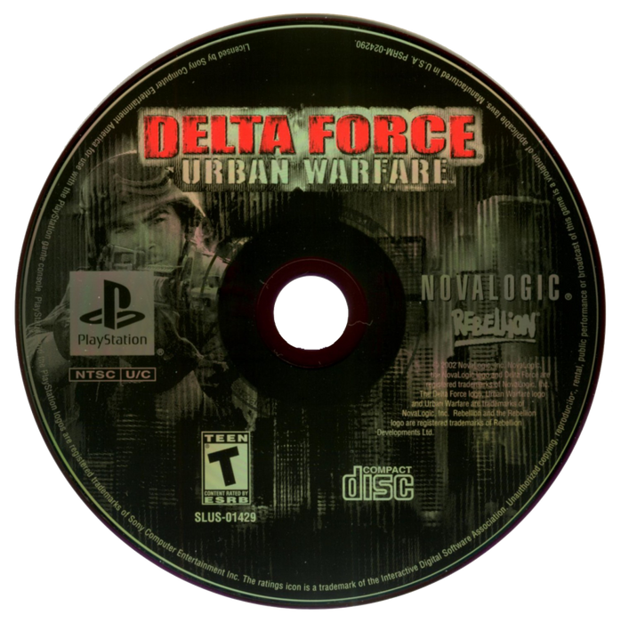 Delta Force: Urban Warfare – PlayStation 1 (PS1) - for just $0! 