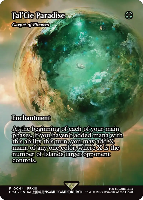 Carpet of Flowers (FCA-044) - FINAL FANTASY: Through the Ages / Fal'Cie Paradise: (enchantment) (Borderless) - for just $0.98! 