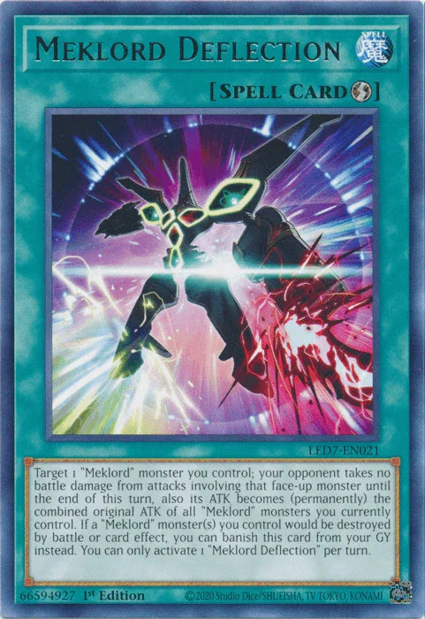 Meklord Deflection [LED7-EN021] Rare - for just $0.10! 