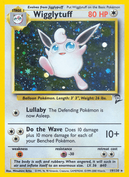 Wigglytuff (19/130) [Base Set 2] - for just $4.50! 