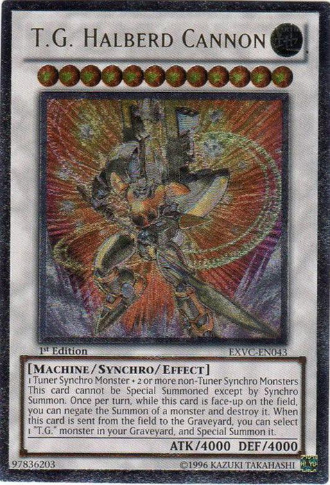 T.G. Halberd Cannon [EXVC-EN043] Ultimate Rare - for just $4.75! 