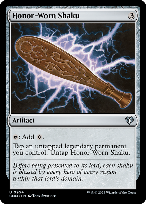 Honor-Worn Shaku (CMM-954) - Commander Masters - for just $0.13! 