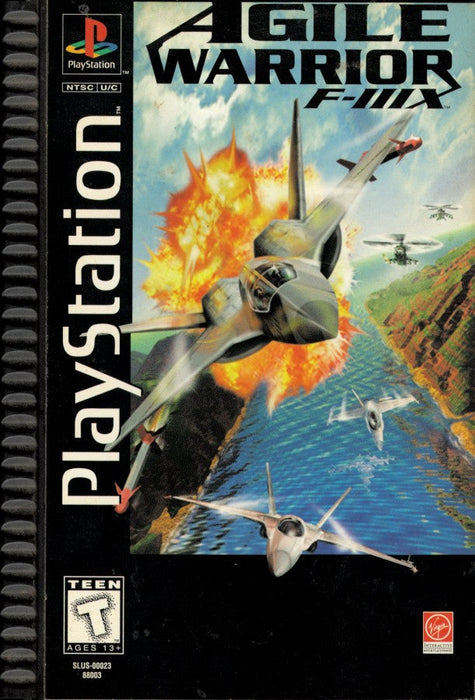 Agile Warrior F–111X [Long Box] – PlayStation 1 (PS1) - for just $8.99! 