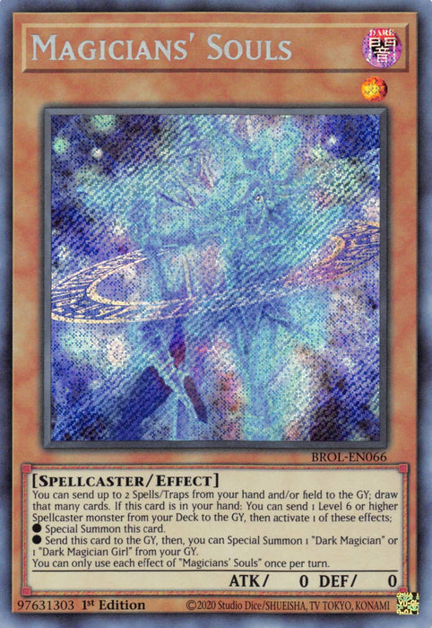 Magicians' Souls [BROL-EN066] Secret Rare - for just $2.50! 