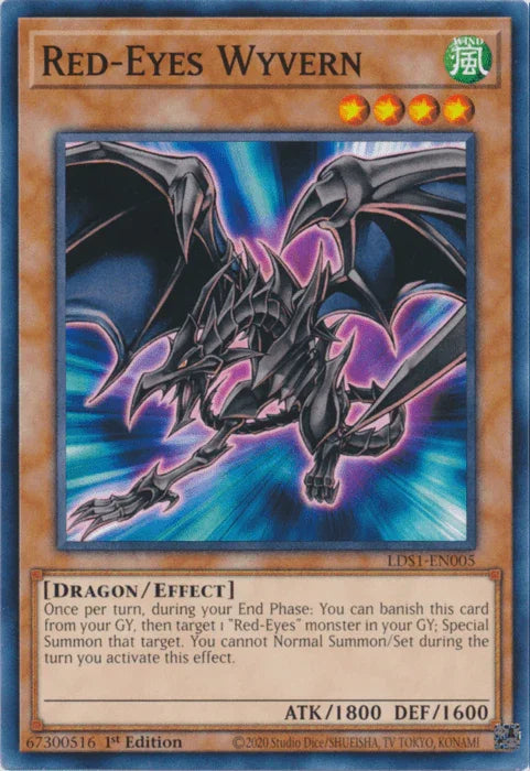 Red-Eyes Wyvern [LDS1-EN005] Common - for just $0.80! 