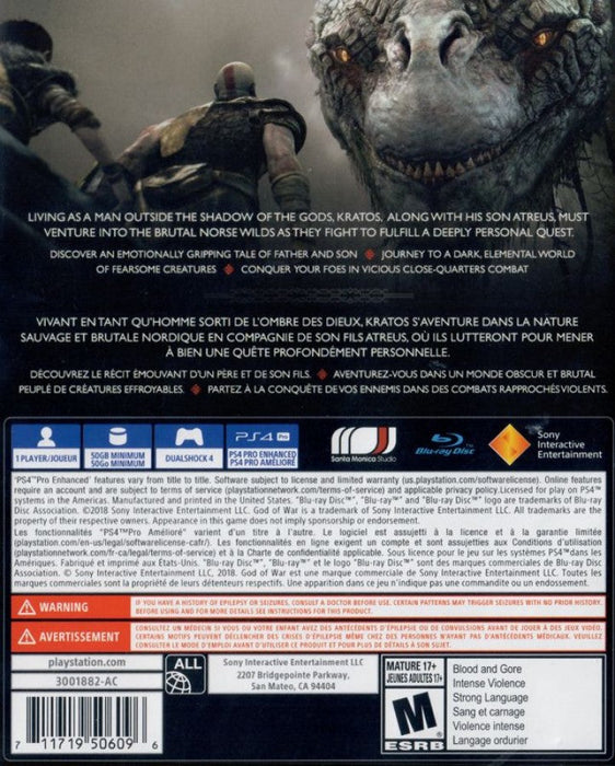 God of War [Playstation Hits] – PlayStation 4 (PS4) - for just $13.99! 