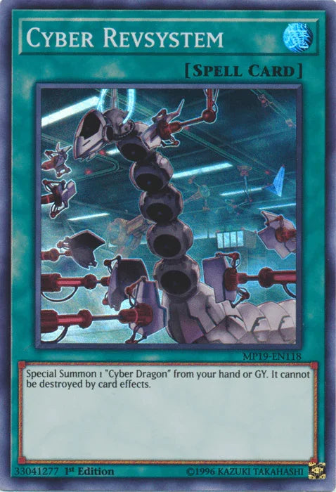 Cyber Revsystem [MP19-EN118] Super Rare - for just $0.25! 
