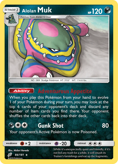 Alolan Muk (84/181) [Sun & Moon: Team Up] - for just $0.25! 