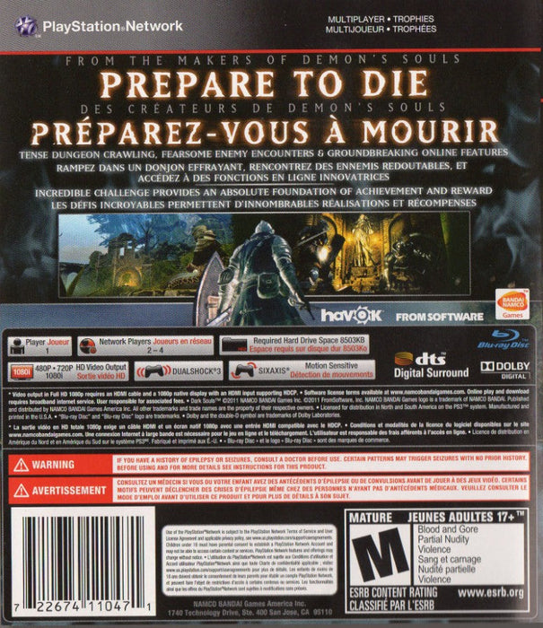 Dark Souls – PlayStation 3 (PS3) - for just $11.99! 