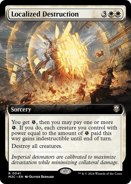 Localized Destruction (M3C-041) - Modern Horizons 3 Commander: (Extended Art) - for just $0.08! 