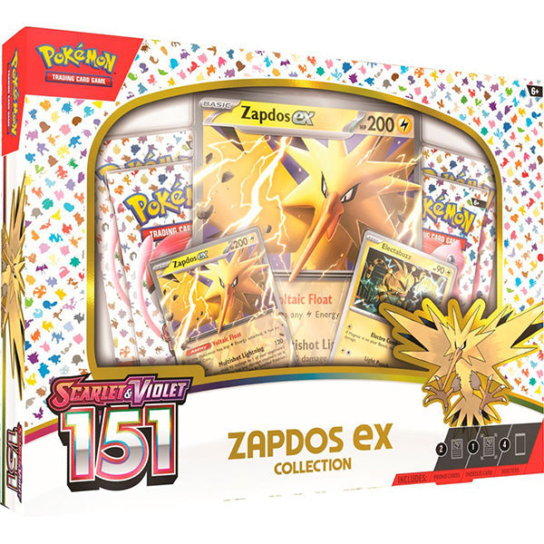 Pokemon: Scarlet & Violet - 151 Collection - Zapdos ex - for just $25.99! 