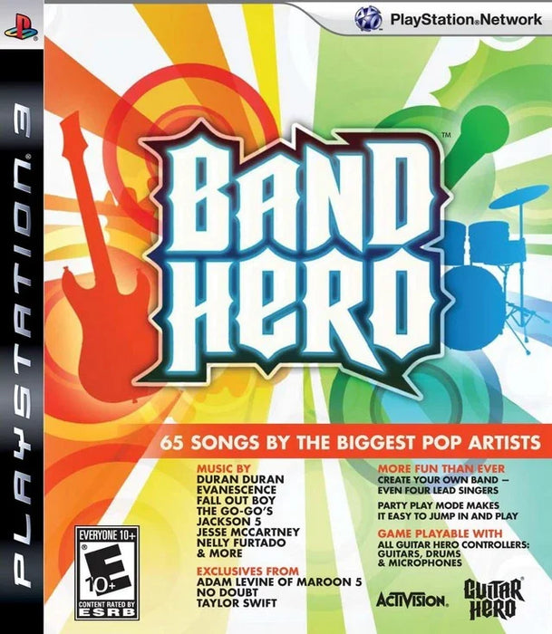 Band Hero – PlayStation 3 (PS3) - for just $4.99! 