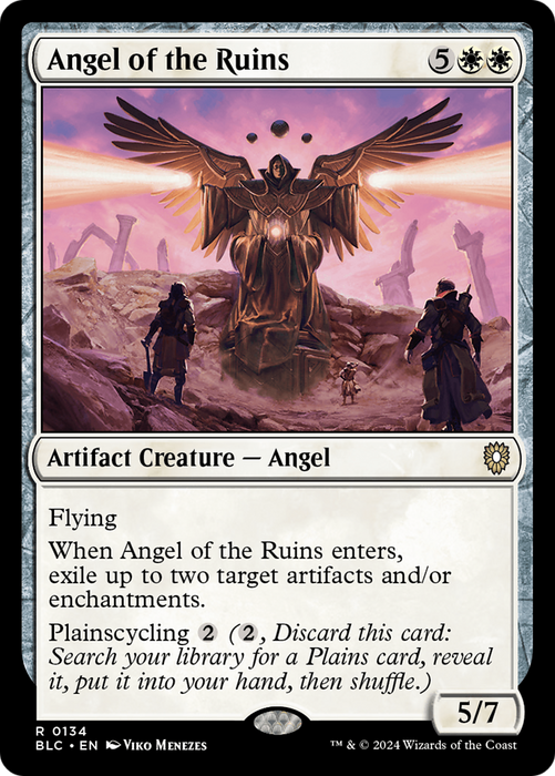 Angel of the Ruins (BLC-134) - Bloomburrow Commander - for just $0.08! 