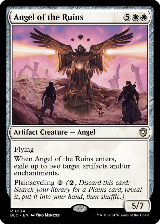 Angel of the Ruins (BLC-134) - Bloomburrow Commander - for just $0.08! 