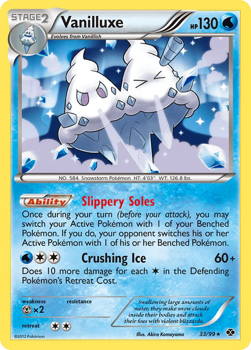 Vanilluxe (33/99) [Black & White: Next Destinies] - for just $0.50! 