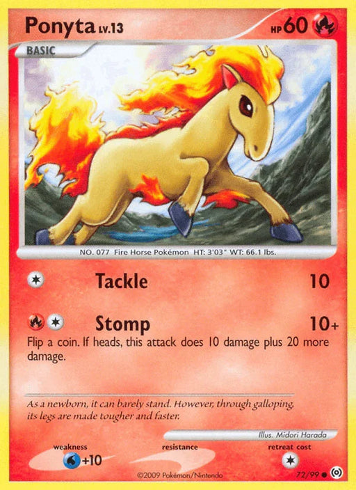 Ponyta (72/99) [Platinum: Arceus] - for just $0.20! 