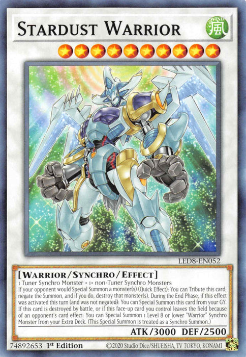 Stardust Warrior [LED8-EN052] Common - for just $0.10! 