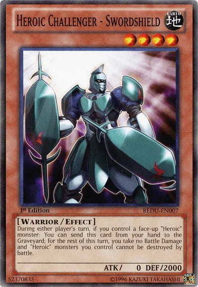 Heroic Challenger - Swordshield [REDU-EN007] Common - for just $0.10! 