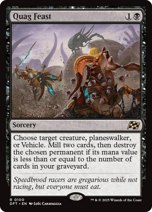 Quag Feast (DFT-100) - Aetherdrift Foil - for just $0.06! 