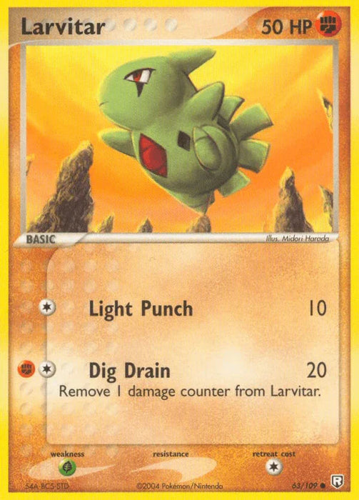 Larvitar (63/109) [EX: Team Rocket Returns] - for just $0.95! 