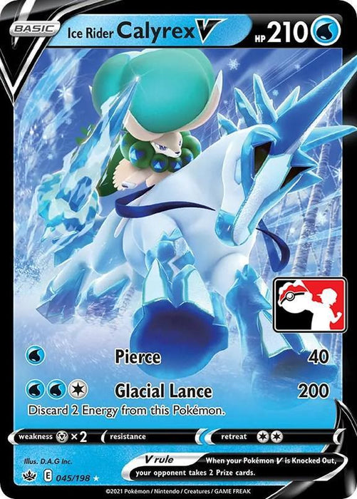 Ice Rider Calyrex V (045/198) [Prize Pack Series One] - for just $1.20! 