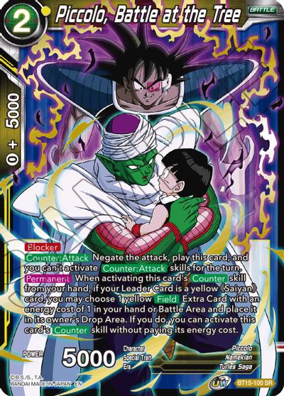 Piccolo, Battle at the Tree (BT15-100) [Saiyan Showdown] - for just $0.15! 