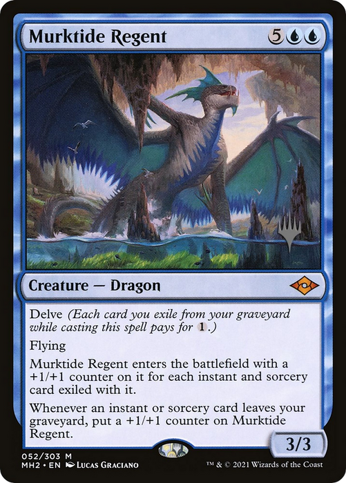 Murktide Regent (PPMKM-52P) - Modern Horizons 2 Promos - for just $3.43! 