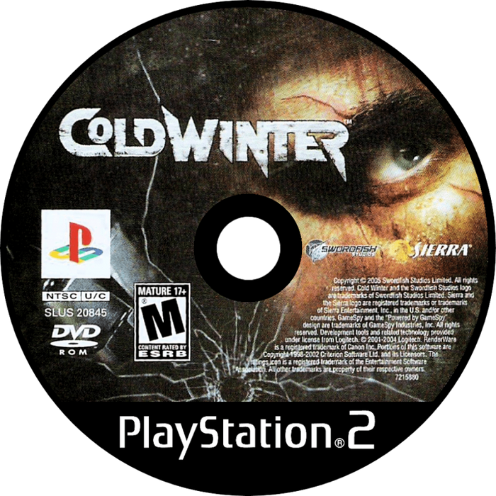 Cold Winter – PlayStation 2 (PS2) - for just $0! 