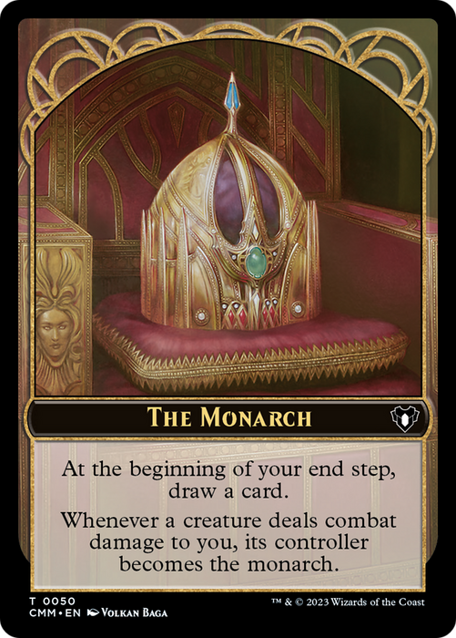 Copy (54) // The Monarch Double-Sided Token [Commander Masters Tokens] - Just $0.15! Shop now at Retro Gaming of Denver