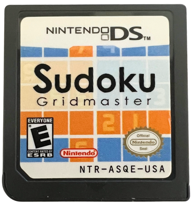 Sudoku Gridmaster – Nintendo DS (DS) - for just $0! 