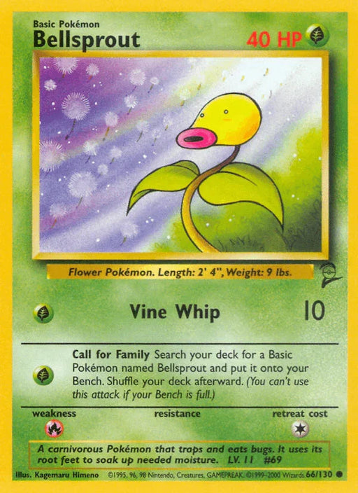 Bellsprout (66/130) [Base Set 2] - for just $0.25! 