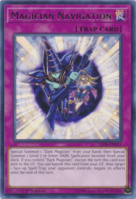Magician Navigation [LED6-EN011] Rare - for just $0.15! 