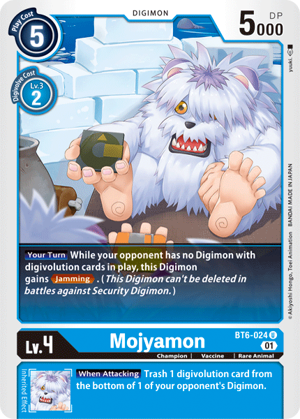 Mojyamon [BT6-024] [Double Diamond] - Just $0.09! Shop now at Retro Gaming of Denver