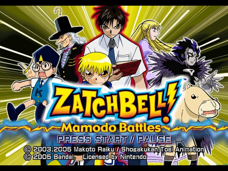 Zatch Bell!: Mamodo Battles Bandai – GameCube (GC) - for just $0! 