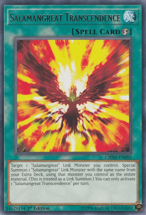 Salamangreat Transcendence [CHIM-EN052] Rare - for just $0.10! 