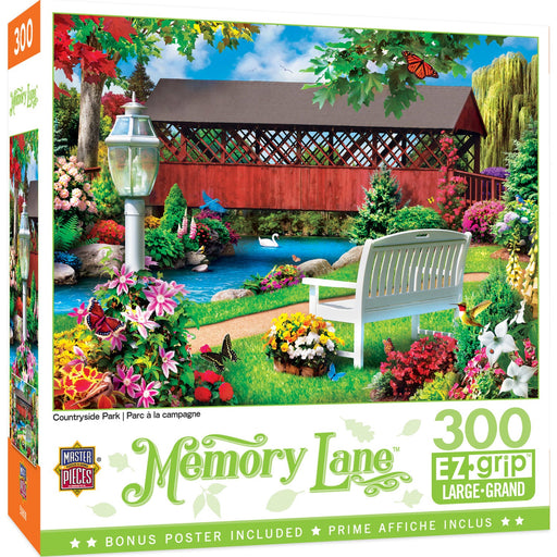 Memory Lane - Countryside Park 300 Piece EZ Grip Jigsaw Puzzle - Just $14.99! Shop now at Retro Gaming of Denver