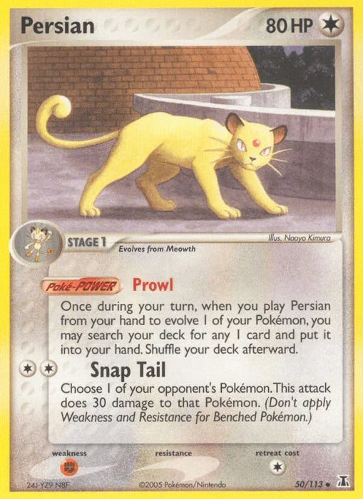 Persian (50/113) [EX: Delta Species] - for just $1.20! 