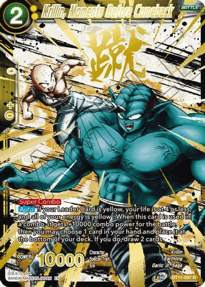 Krillin, Moments Before Comeback (Alternate Art) (BT11-097) [Special Anniversary Set 2021] - for just $0.30! 